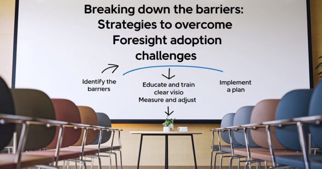 Breaking Down the Barriers: Strategies to Overcome Foresight Adoption Challenges