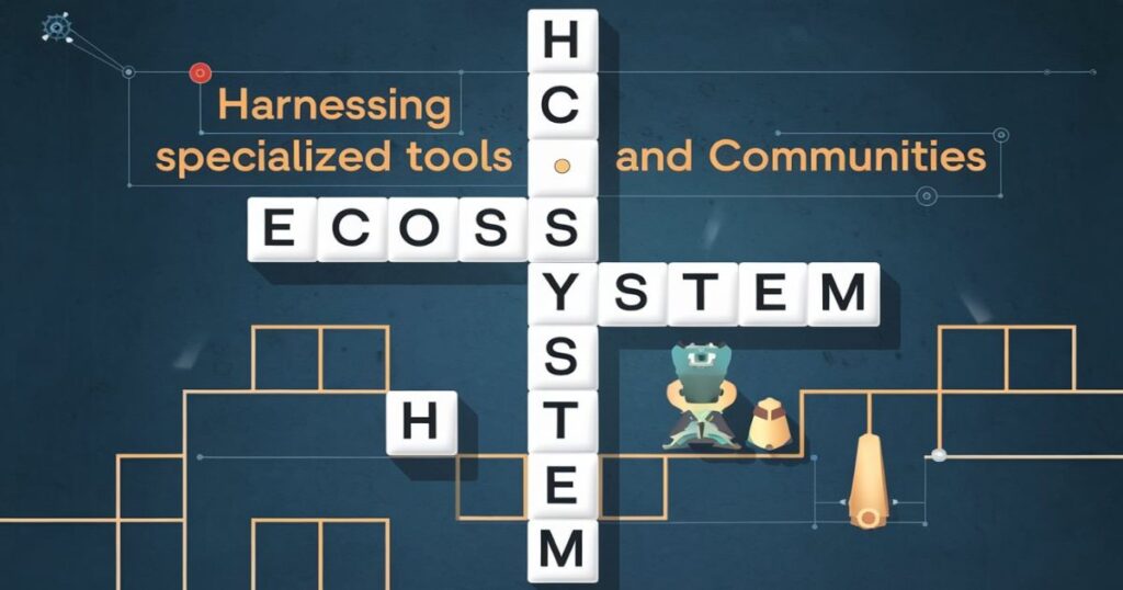 Crossword Ecosystem: Harnessing Specialized Tools and Communities