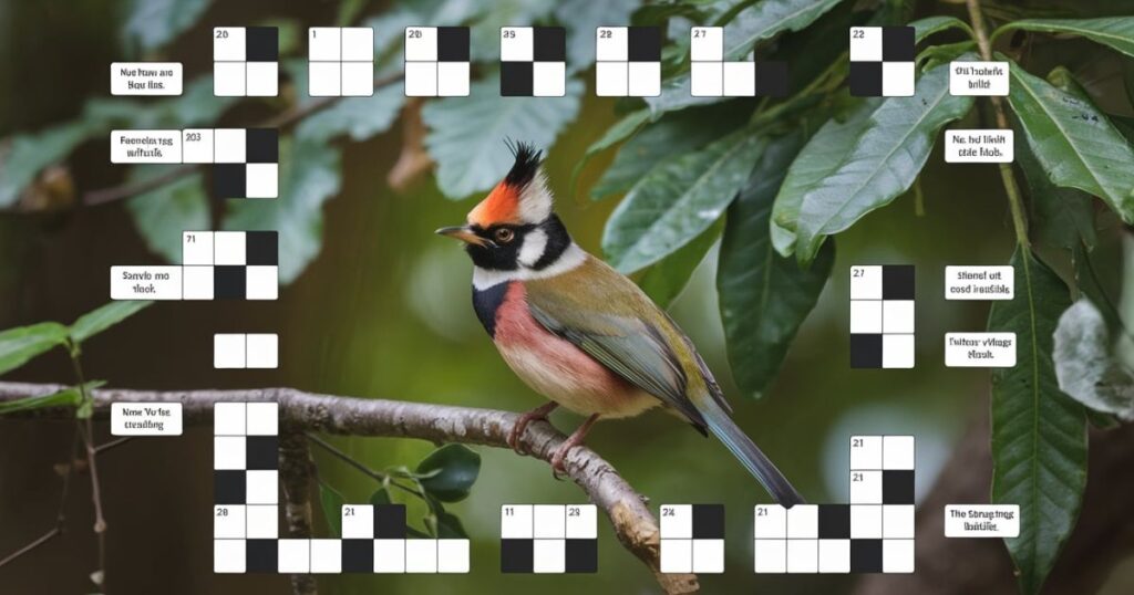 Mastering the Crested Woodland Bird NYT Crossword Puzzle