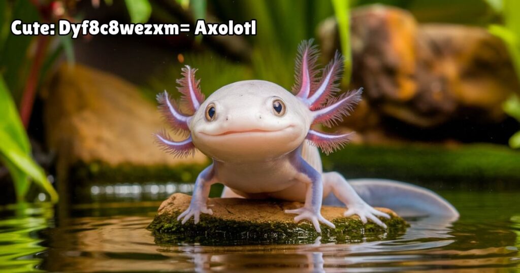 Cute: Dyf8c8wezxm= Axolotl