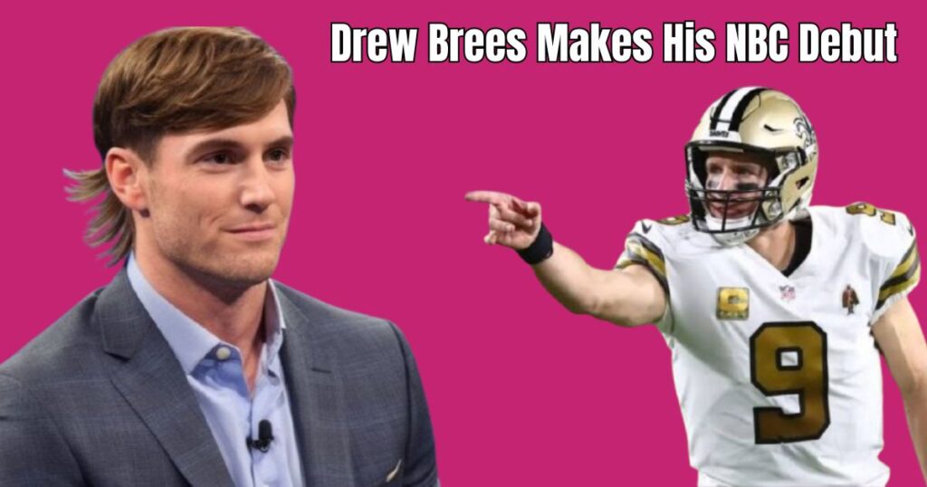 Drew Brees Makes His NBC Debut, Internet Amazed By His New Hair Style And Look